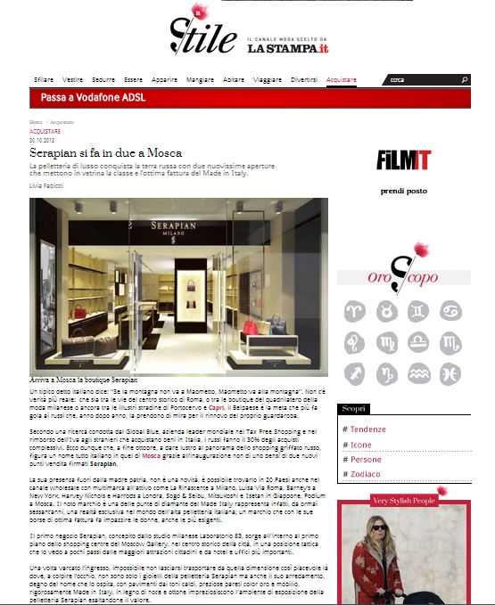 stile_Serapian Moscow gallery, laboratoorio83